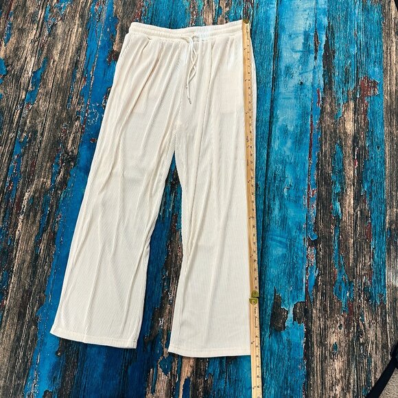 NWT Coofandy Mens 2 Piece Short Sleeve Button Down Shirt & Loose Pants Set XL - Picture 9 of 12